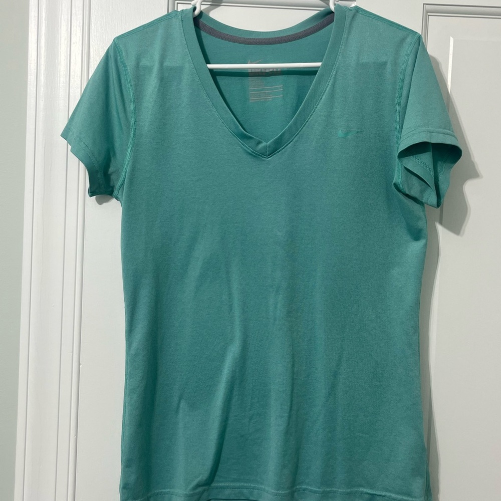 Nike DRI-FIT V-Neck Short Sleeve Tee